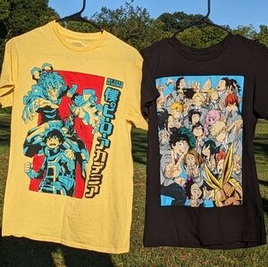 My Hero Academia Manga Tee Small NWOT
